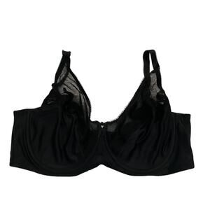 Wacoal Black Lace‎ Detail Minimizer Bra - Size 40DD